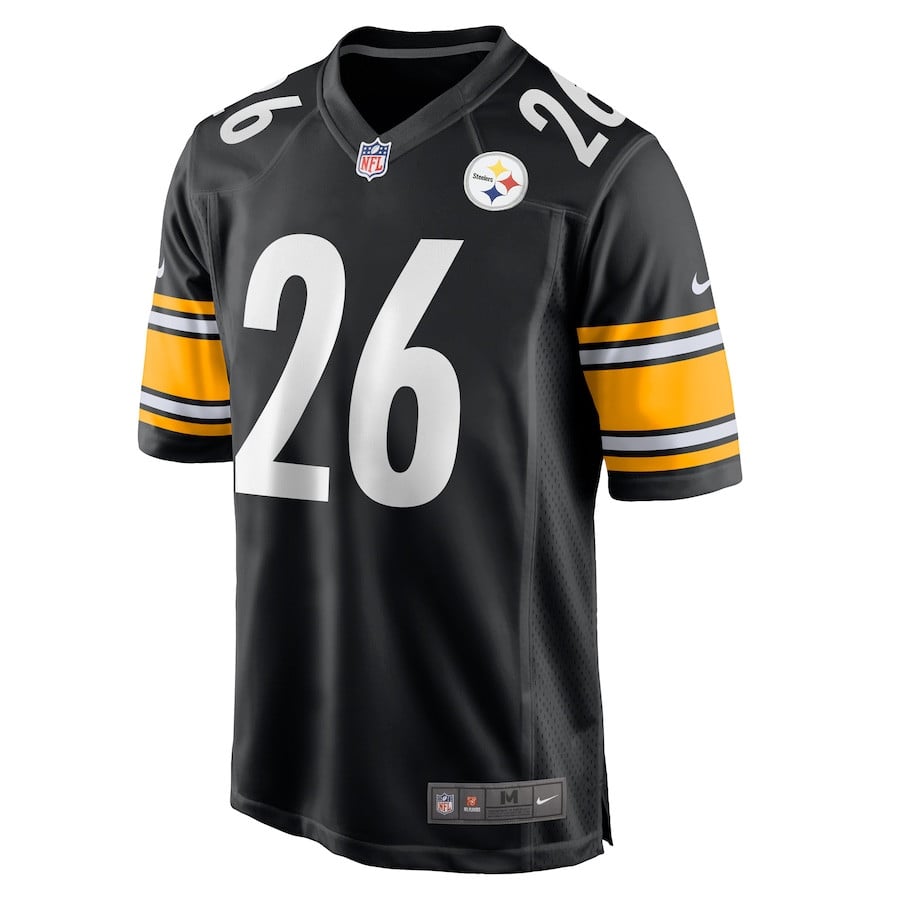 Alternative view of Donte Jackson 26 Pittsburgh Steelers Game Men Jersey - Black JS2057 nicesnker