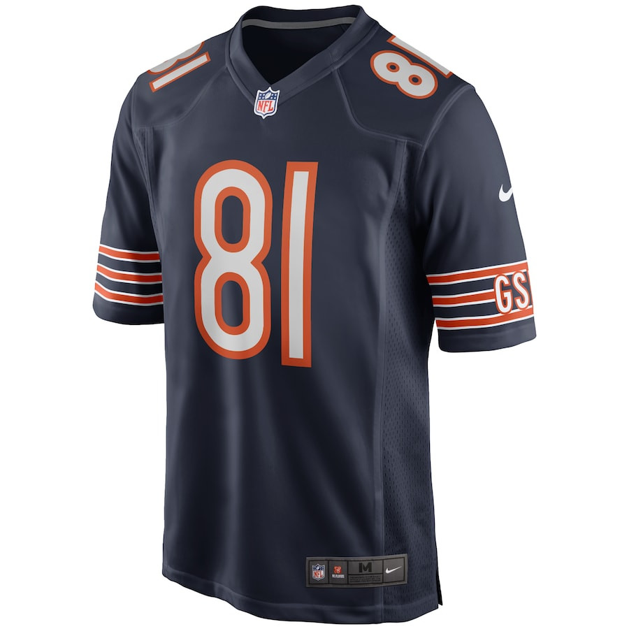 Alternative view of Doug Atkins 81 Chicago Bears Men Game Retired Jersey - Navy JS6764 nicesnker