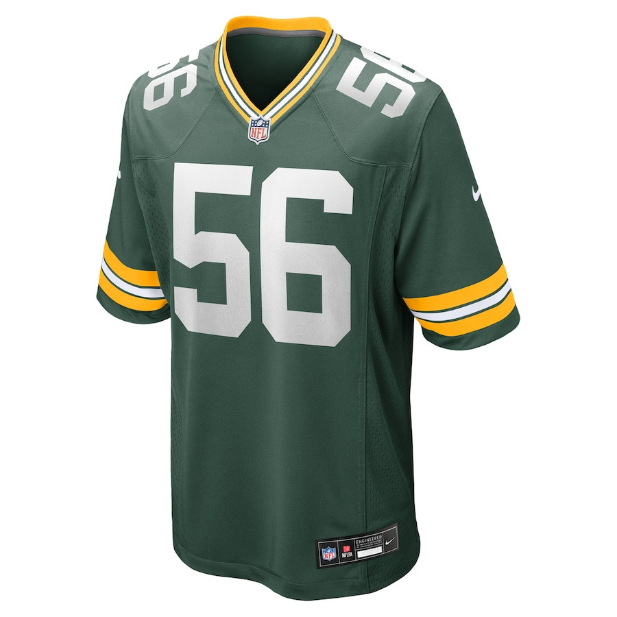 Alternative view of Edgerrin Cooper 56 Green Bay Packers Game Men Jersey - Green JS4909 nicesnker