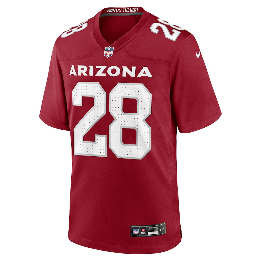 Alternative view of Elijah Jones 28 Arizona Cardinals Team Game Men Jersey - Cardinal JS1187 nicesnker
