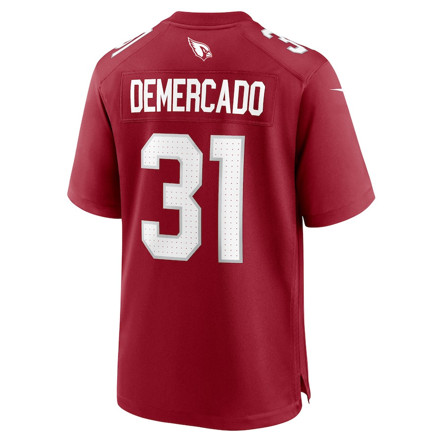 Emari Demercado 31 Arizona Cardinals Team Game Men Jersey - Cardinal JS5579 nicesnker - Image 3