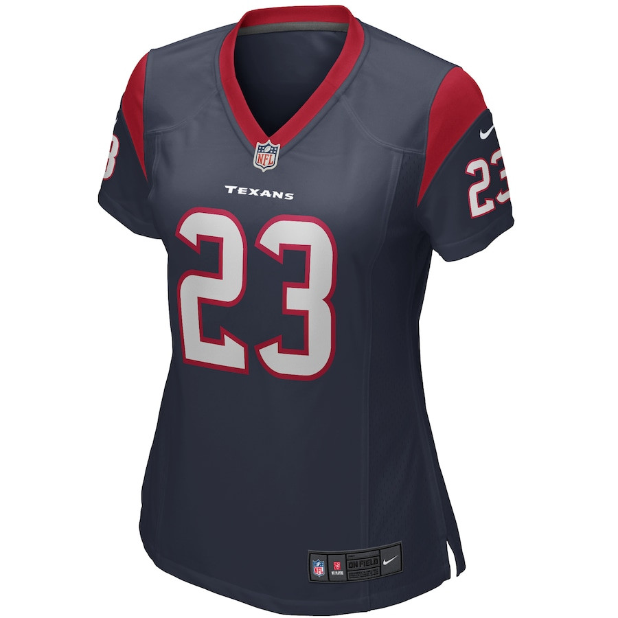 Alternative view of Eric Murray 23 Houston Texans Women Game Jersey - Navy JS7540 nicesnker