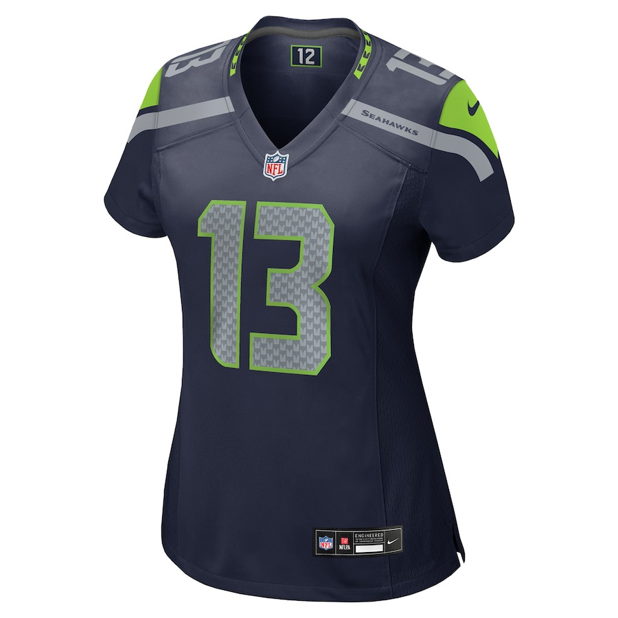 Alternative view of Ernest Jones IV 13 Seattle Seahawks Women's Game Jersey - College Navy JS5271 nicesnker