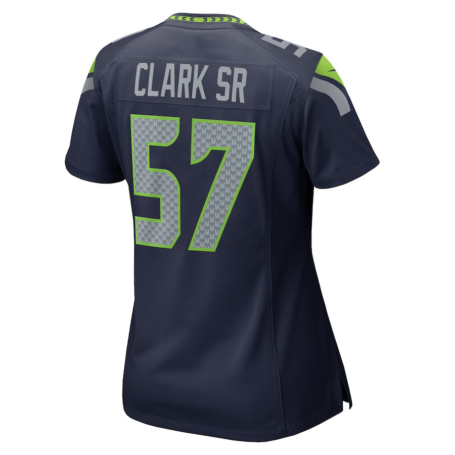 Frank Clark 57 Seattle Seahawks Game Women Jersey - College Navy JS1140 nicesnker - Image 3