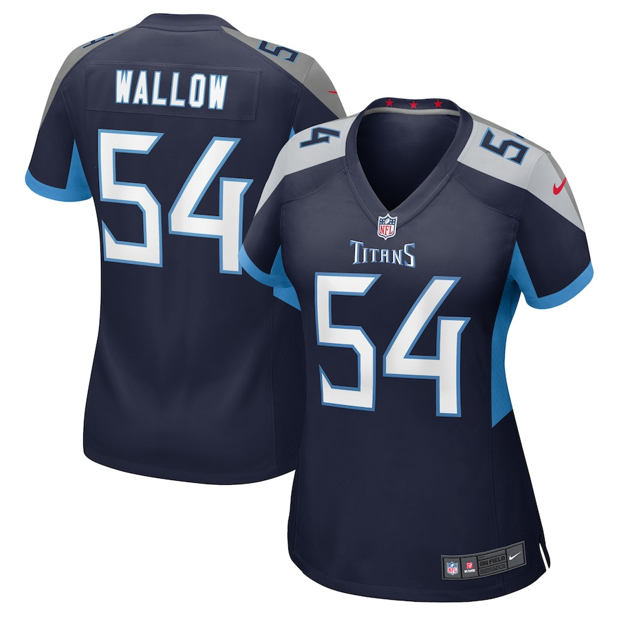 Garret Wallow 54 Tennessee Titans Women's Game Jersey - Navy JS3570 nicesnker