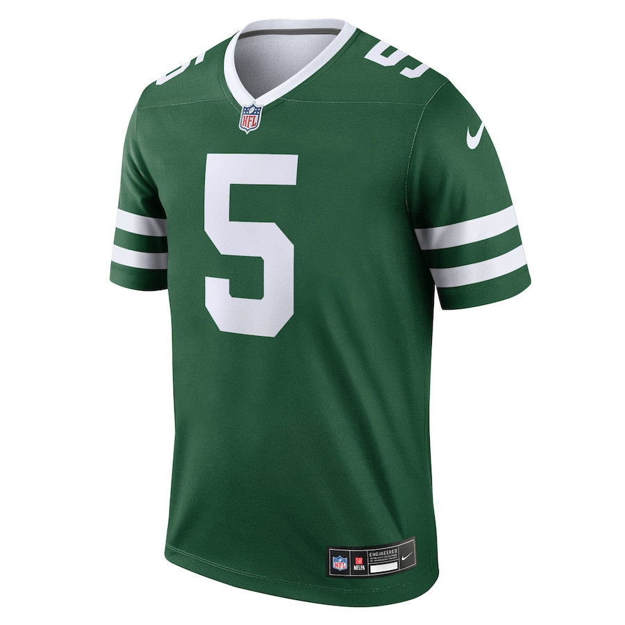 Alternative view of Garrett Wilson 5 New York Jets Legend Jersey - Men, Legacy Green JS2512 nicesnker
