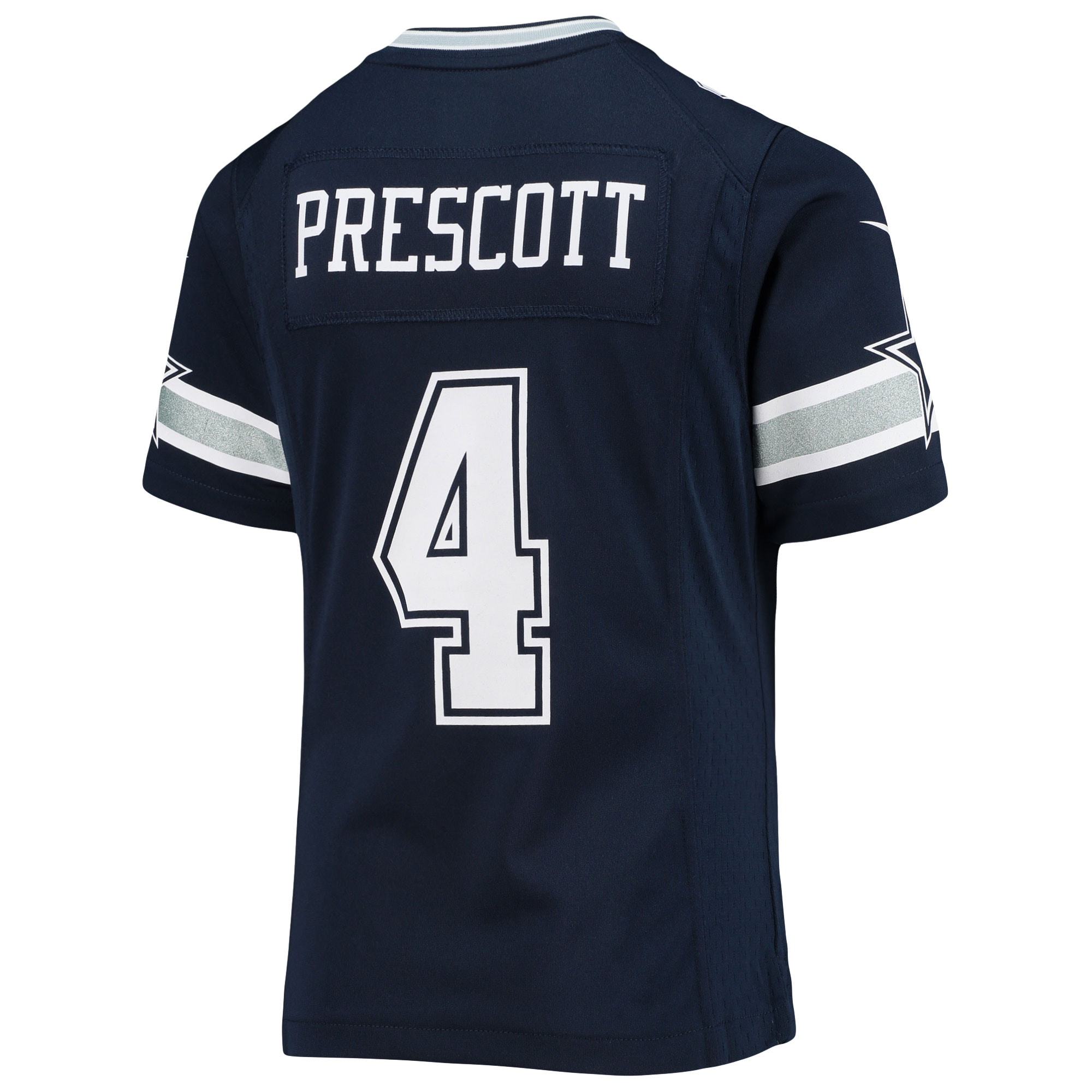 Girls Youth Dallas Cowboys Dak Prescott Navy Team Game Jersey JS9927 nicesnker - Image 3