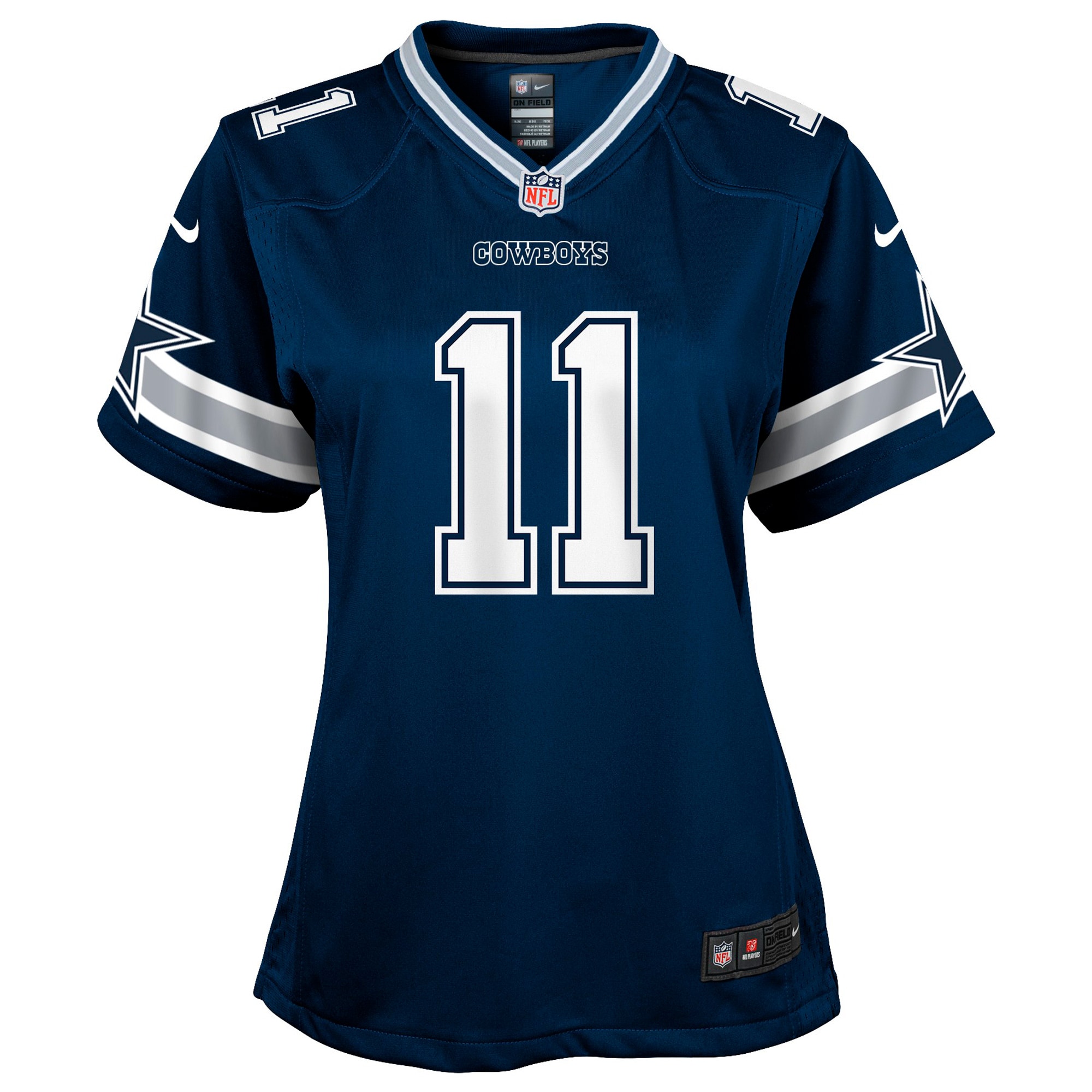 Alternative view of Girls Youth Dallas Cowboys Micah Parsons Navy Game Jersey JS6753 nicesnker