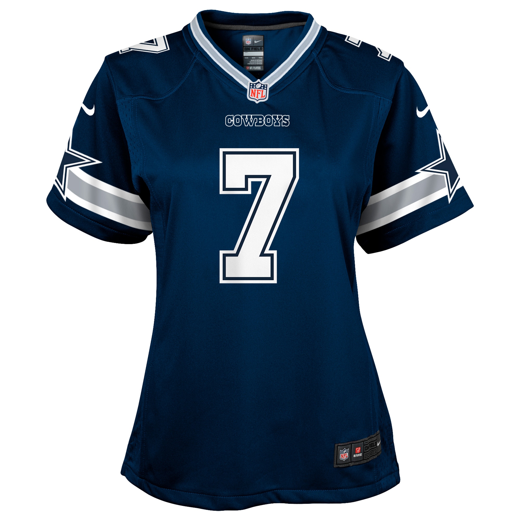 Alternative view of Girls Youth Dallas Cowboys Trevon Diggs Navy Game Jersey JS3845 nicesnker