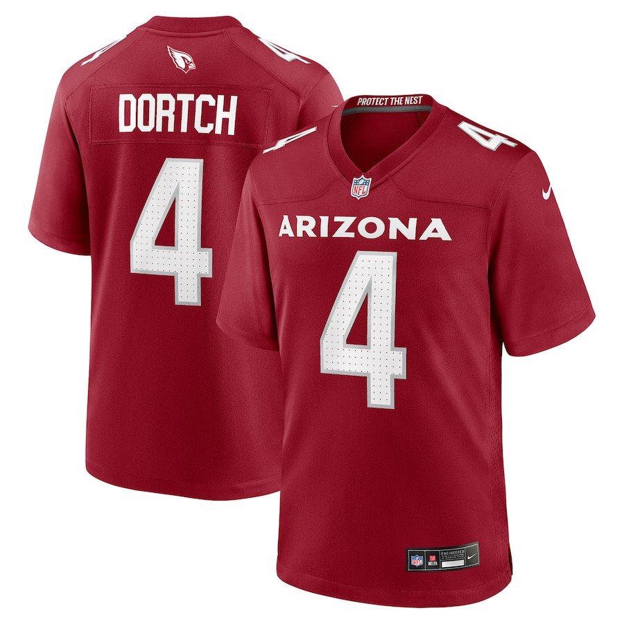 Greg Dortch 4 Arizona Cardinals Team Game Men Jersey - Cardinal JS7773 nicesnker