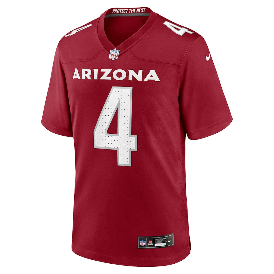 Alternative view of Greg Dortch 4 Arizona Cardinals Team Game Men Jersey - Cardinal JS7773 nicesnker