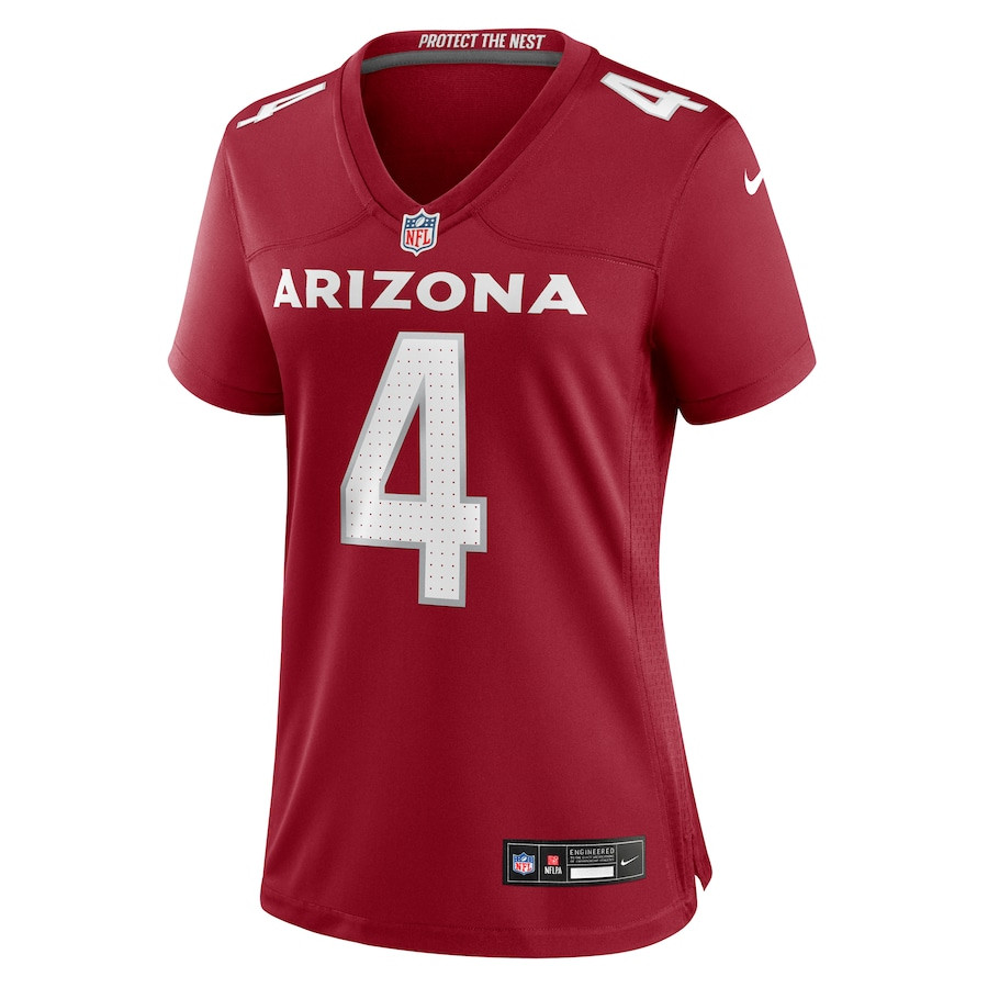 Alternative view of Greg Dortch 4 Arizona Cardinals Women's Game Jersey - Cardinal JS6250 nicesnker