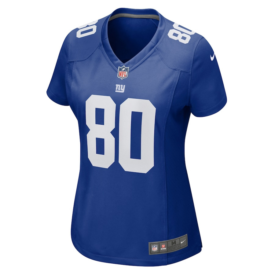 Alternative view of Gunner Olszewski 80 New York Giants Women's Game Jersey - Royal JS8467 nicesnker