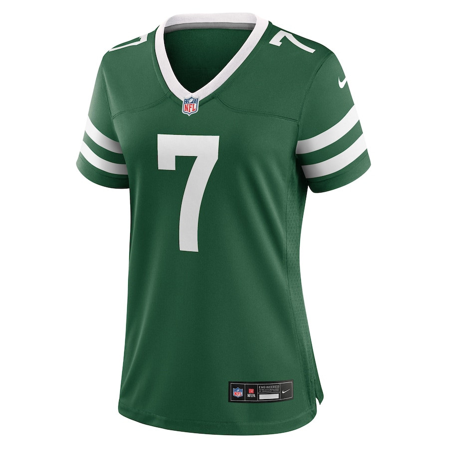 Alternative view of Haason Reddick 7 New York Jets Women's Team Game Jersey - Legacy Green JS4812 nicesnker