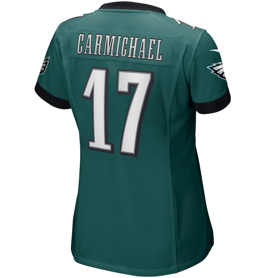 Harold Carmichael 17 Philadelphia Eagles Women Game Retired Jersey - Midnight Green JS8192 nicesnker - Image 3