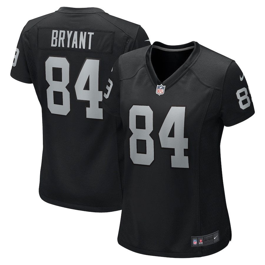 Harrison Bryant 84 Las Vegas Raiders Women's Team Game Jersey - Black JS6139 nicesnker