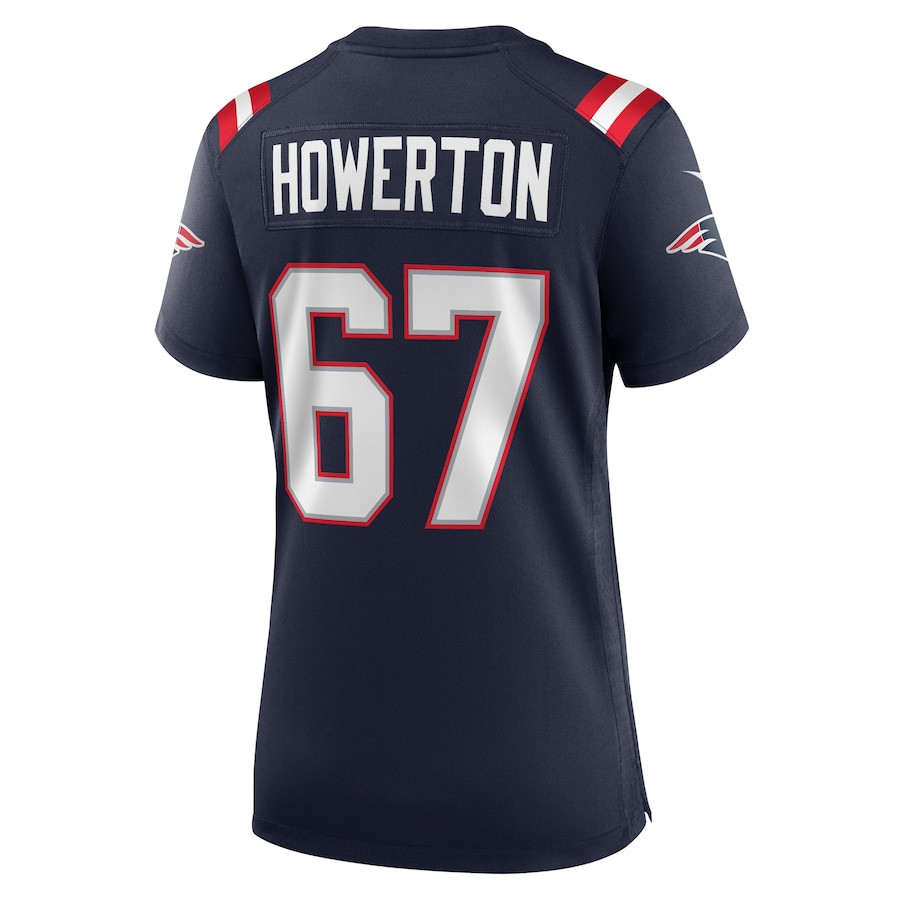 Hayden Howerton 67 New England Patriots Women Home Game Jersey - Navy JS8934 nicesnker - Image 3