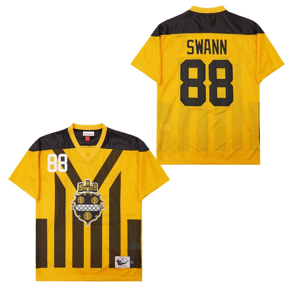 Alternative view of Hines Ward 86 Pittsburgh Steelers Retro Throwback Legacy Men Jersey - Black/Yellow JS5215 nicesnker
