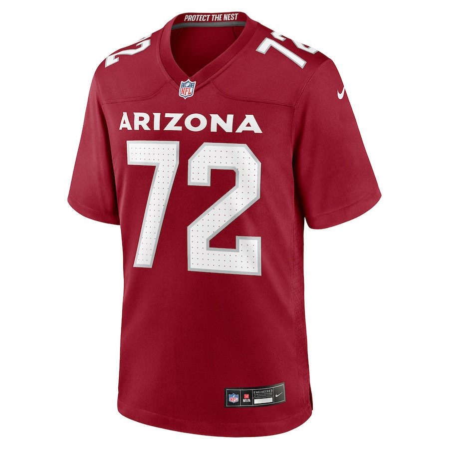 Alternative view of Hjalte Froholdt 72 Arizona Cardinals Team Game Men Jersey - Cardinal JS1338 nicesnker