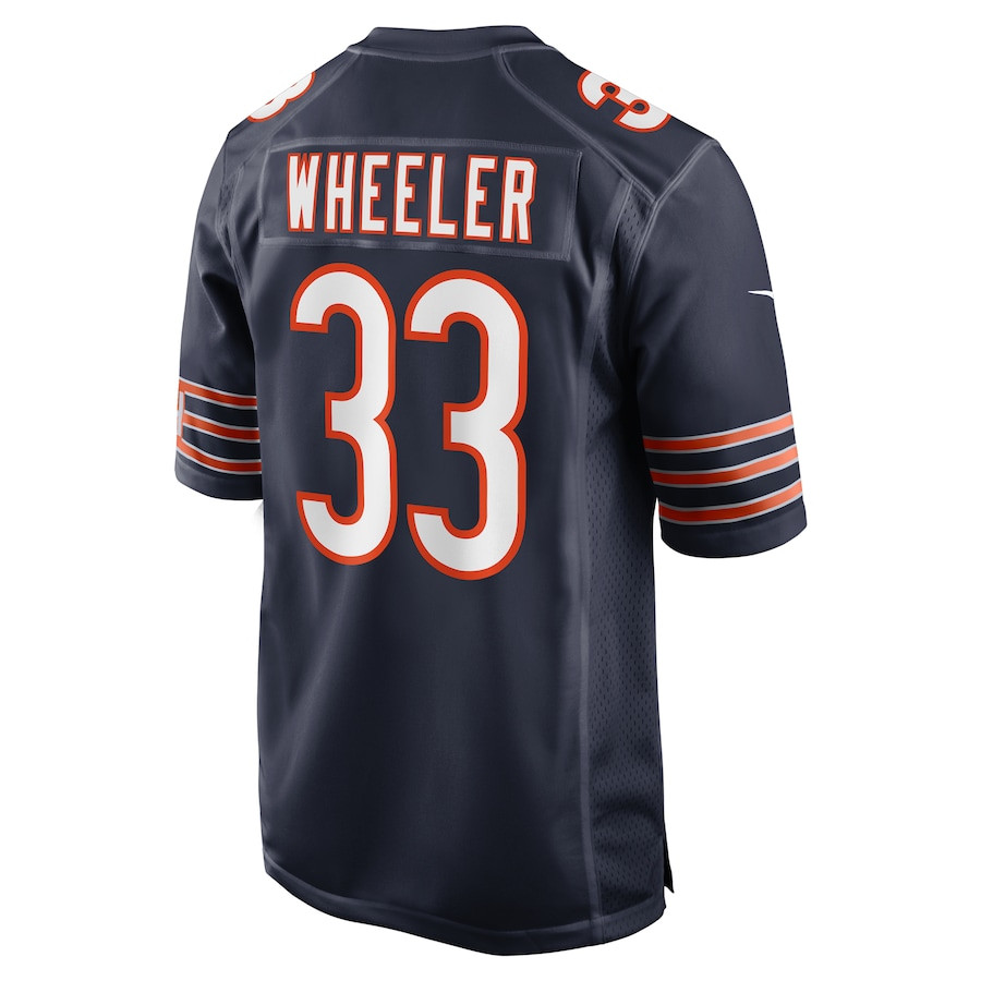 Ian Wheeler 33 Chicago Bears Game Men Jersey - Navy JS8592 nicesnker - Image 3