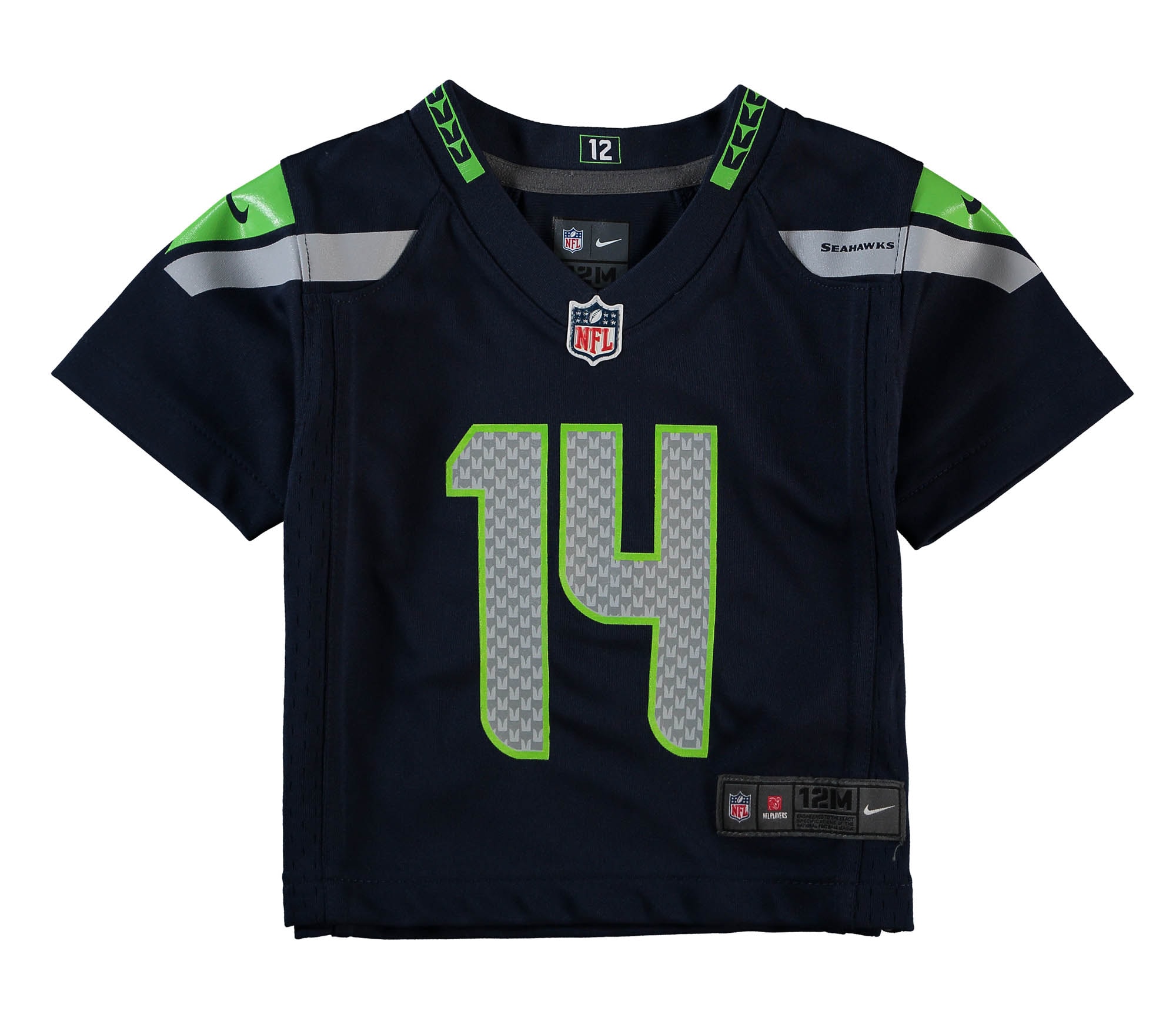 Infant Seattle Seahawks DK Metcalf College Navy Game Jersey JS8380 nicesnker