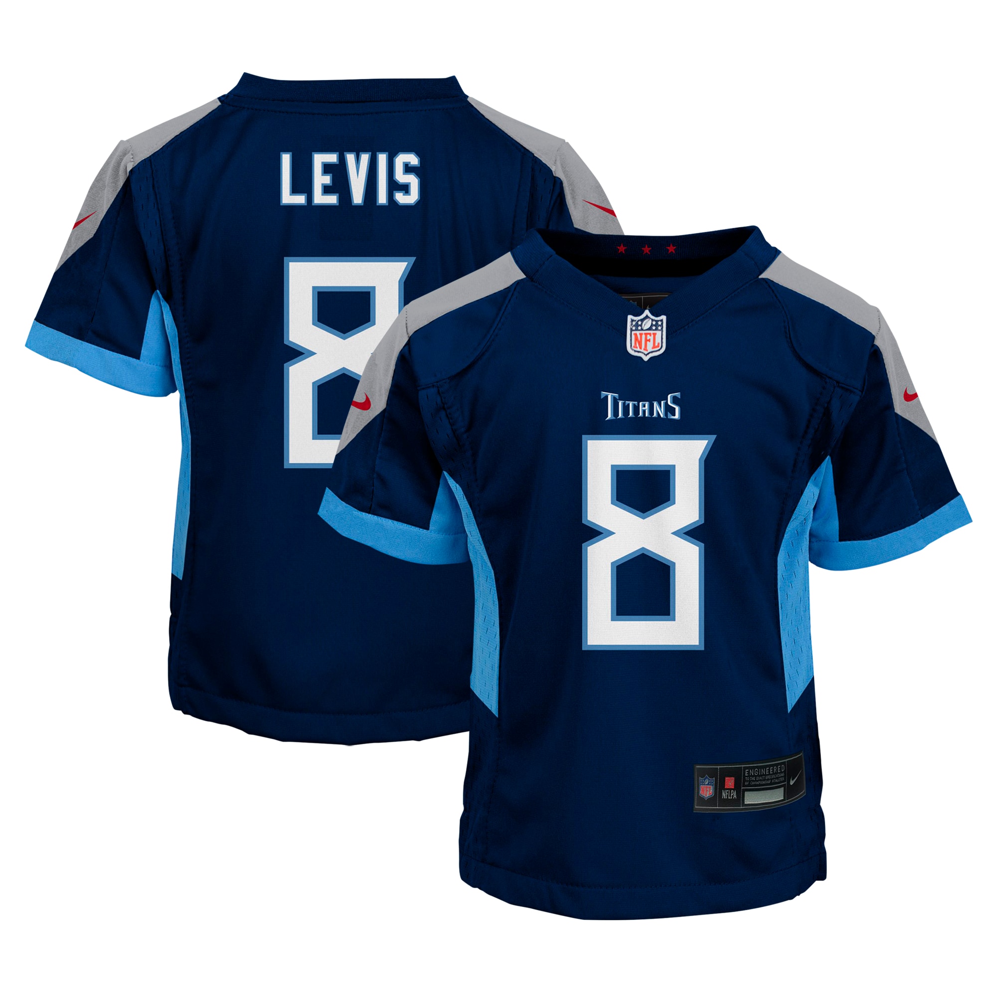 Infant Tennessee Titans Will Levis Navy Game Jersey JS5702 nicesnker